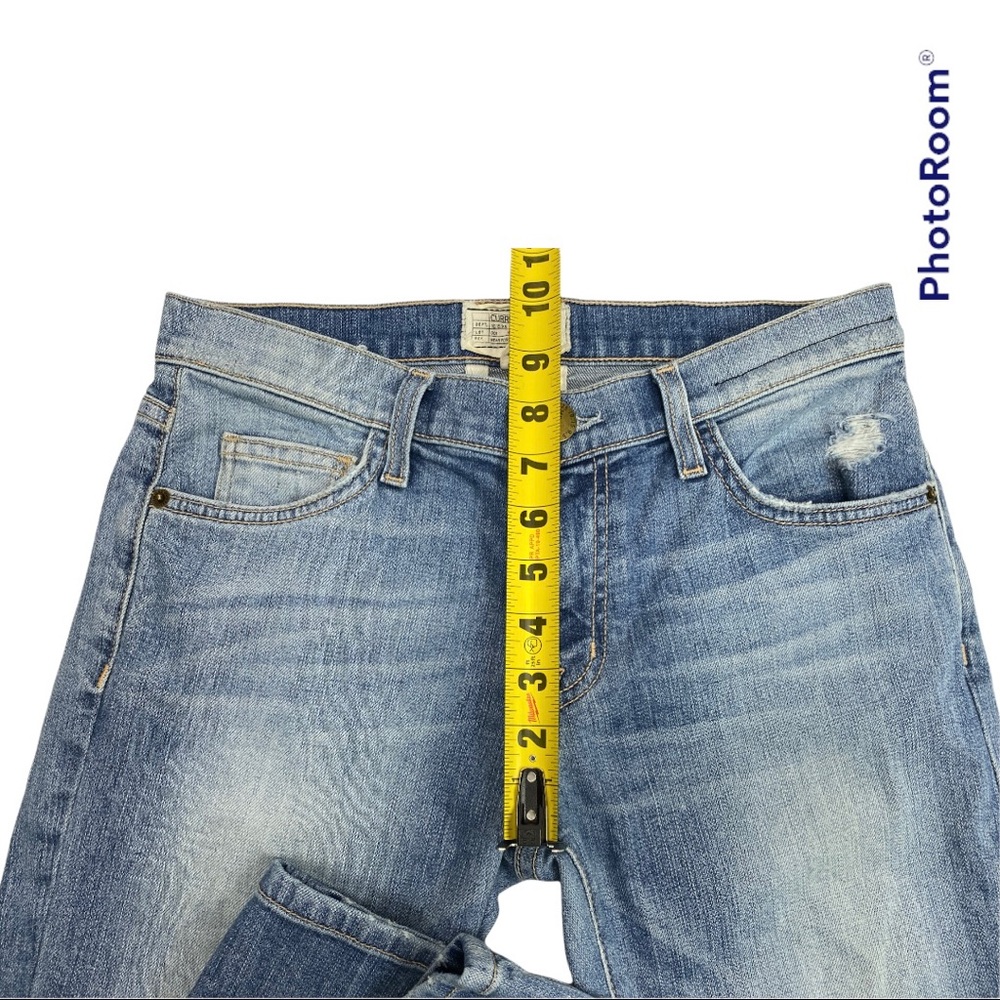 Jeans Current Elliot Womens The Fling Heirloom Repair Slim Boyfriend Jeans - Picture 11 of 14